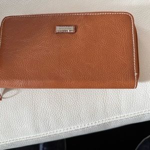 Vinyl luggage color wallet